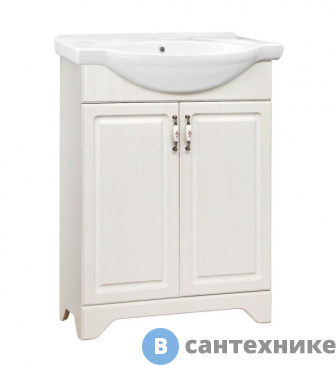 картинка Тумба под раковину Style line Олеандр 65 рельеф пастель (4650134471762)