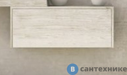 картинка Подвесной шкафчик Cezares TAVOLONE 41787 с выдвижным ящиком Pino sbiancato (75x43x30)