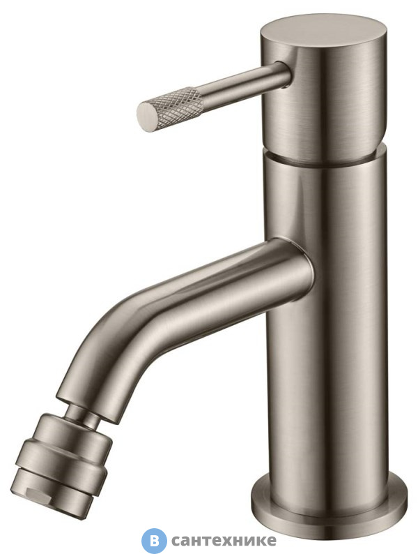 Смеситель Boheme 466-NB для биде, Uno. Nikel Brush