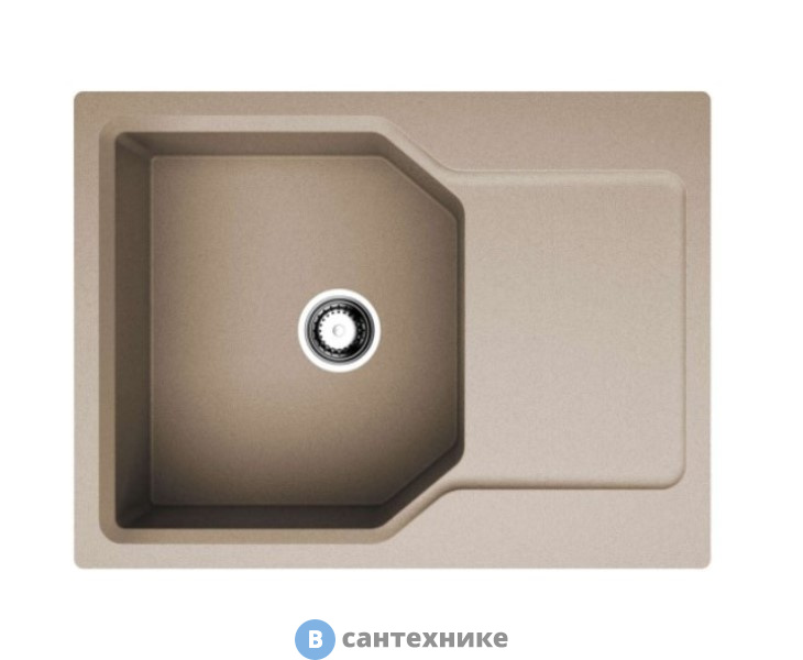 Кухонная мойка OMOIKIRI Yonaka-65-SA бежевый (4993415)