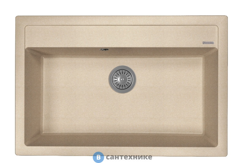 Кухонная мойка FLORENTINA Липси 770, песочный FG (20.440.E0770.107)