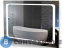 картинка Зеркало Cerutti SPA Пьемонт 80х60 универсальное с LED подсветкой и кнопочным выключателем (CT8944)