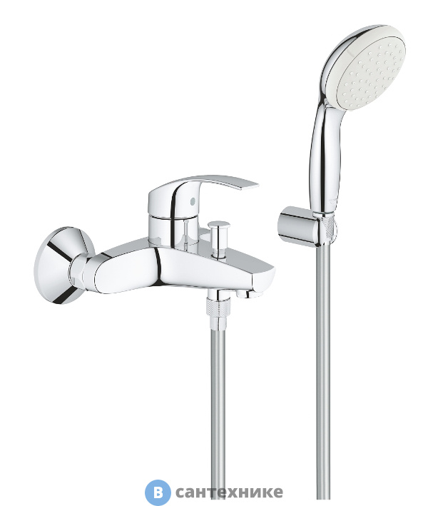 Смеситель Grohe 3330220A Eurosmart для ванны с душ. набором