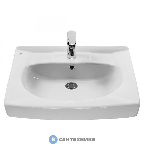 Умывальник Santek Пилот 60/60 (сифон+кронштейн) с/о (1WH301971)