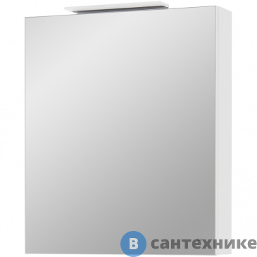 картинка Зеркальный шкаф Roca OLETA 60 A857645806 подсветка, светильник, доводчики, белый глянец