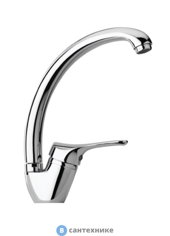 Смеситель Paini 76CR570KM Dilos для кухни, хром