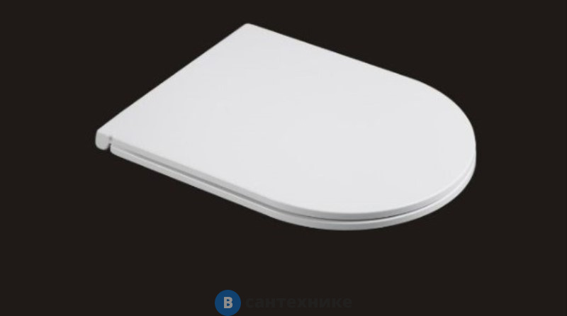 Сиденье WELTWASSER WW 009 GL-WT для унитаза