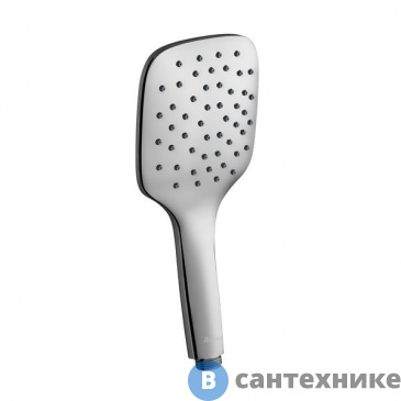 картинка Лейка для душа Ravak 959.00 хром, Air 1 функция диаметр 120 мм (X07P350)