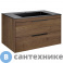 картинка Тумба под раковину Vincea Chiara 2D 800 подвесная, 2 выкатных ящика soft-close, T.Oak (VMC-2C2800TO)