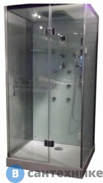 картинка Душевая кабина APPOLLO A-8836 (90х90х220) /турецкая баня/