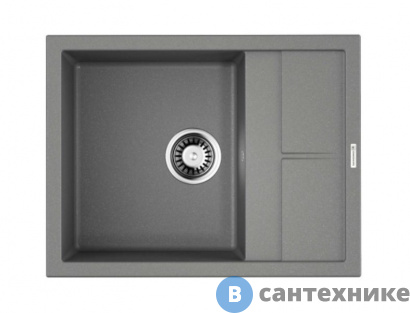 картинка Кухонная мойка OMOIKIRI Sumi 65-GR grey (4993549)