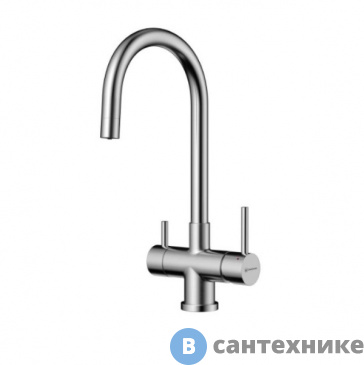 картинка Смеситель OMOIKIRI Akita нержавеющая сталь (4994086)