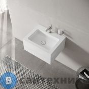 Тумба с раковиной Keuco EDITION 300 30362003800 + 30360310001, белый, 650 мм (39611380100)