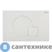 Клавиша смыва Black&White WPI-09521 серия Q, Glossy Ivory (244х162х11)