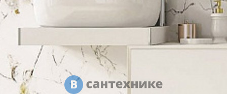 Консоль Cezares TAVOLONE 41784 подвесная, Bianco Opaco, 60x43x8