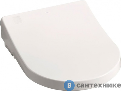 картинка Сиденье TOTO TCF4732G#NW1 для унитаза с функцией биде, WASHLET, с крышкой, с дистанционным управлением, оснащение-омывание теплой водой, обогреваемое сиденье, дезоратор, сушка, Ewater+, автоматические функции, Primist - предварительное смачивание, SoftClo
