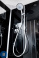 картинка Душевая кабина Deto B09S LED black (90х90х220 см)