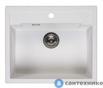 картинка Кухонная мойка Reginox Amsterdam 54 Pure White 3,5" (R31032)
