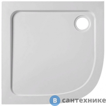 картинка Душевой поддон Jacob Delafon FLIGHT E62444-00 акриловый, без сифона /90х90х4/ (бел)