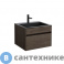 картинка Тумба под раковину Vincea Chiara 600 подвесная, 1 выкатной ящик soft-close, R.Oak (VMC-2C600RO)