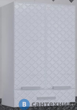 картинка Шкаф подвесной СанТа Калипсо 60*90 1 ящ над стиральной машиной new (417003N)