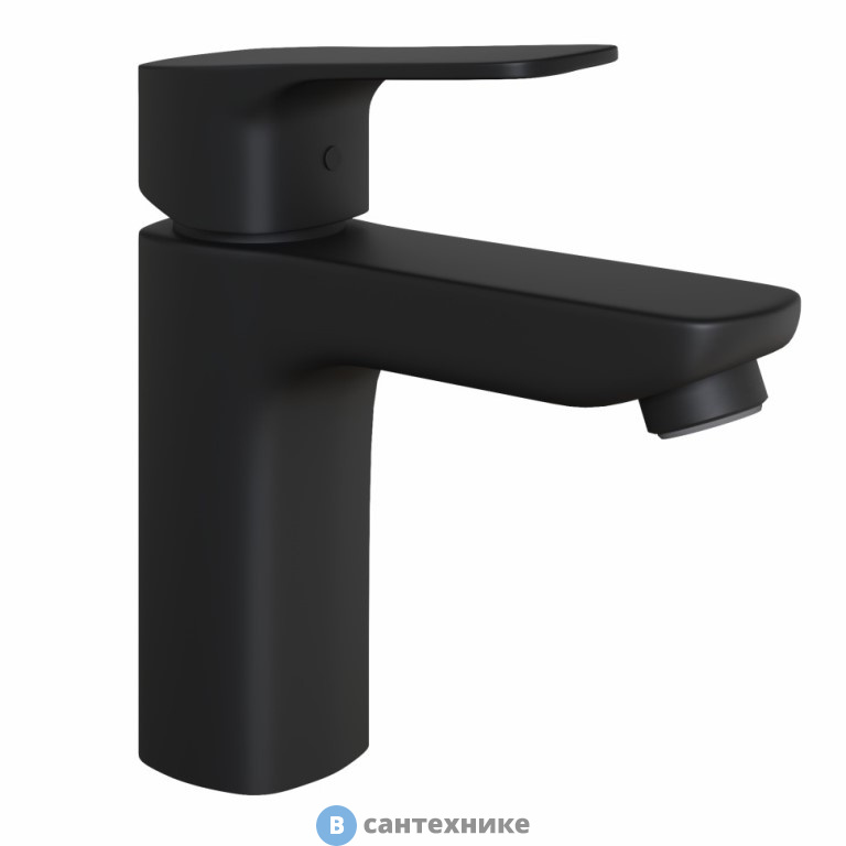 Смеситель Paini Viva Style P4YO205 для раковины, без донного клапана, чёрный