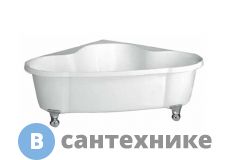Ванна акриловая BelBagno BB07 150х150 отдельностоящая