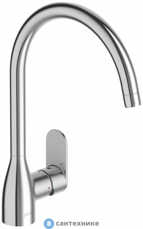 Смеситель Jacob Delafon MARIE E21151-CP для кухни, с функция Эко-Стоп (хром)
