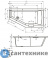 картинка Акриловая ванна Riho GETA 170х90 R (B031001005/BA8800500000000), без каркаса и сифона