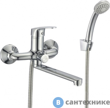 картинка Смеситель Milardo Simp SIMSB02M02 для ванны