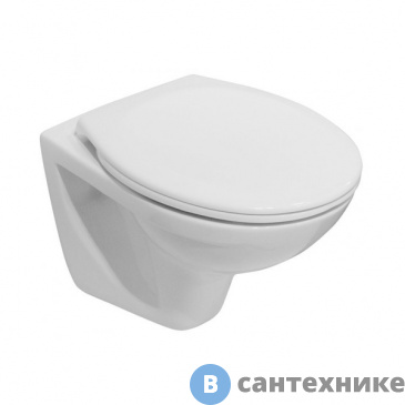 картинка Унитаз подвесной Jika LYRA-DINO 2137.0.000.000.1 без сиденья