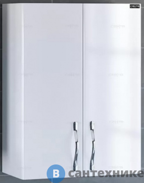 картинка Шкаф подвесной СанТа Виктория 600*800 над стиральной машиной new (710015N)