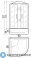 картинка Душевая кабина River LENA 90/44 МТ