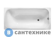 Ванна чугунная WOTTE Start 1500х700 (БП-э0001099), без ножек