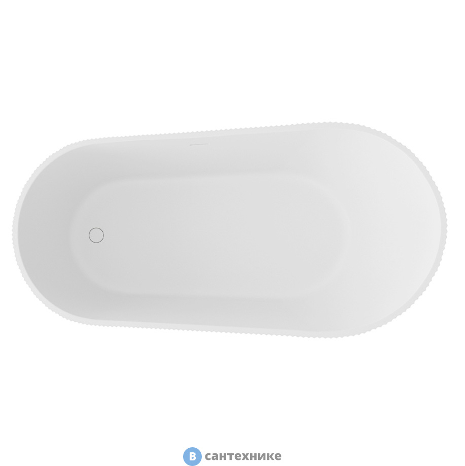 Акриловая ванна ABBER AB9445MW белая матовая