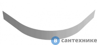 картинка Акриловый экран Cezares TRAY-M-R-80-SCR (800x800x35) для поддона