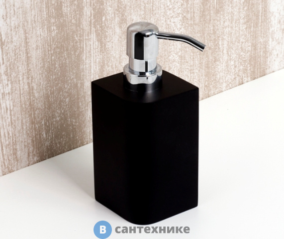 Дозатор для жидкого мыла WasserKRAFT Elba K-2799, 290 ml металл, хромоникелевое покрытие, полирезин
