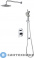 картинка Смеситель D&K Rhein.Marx DA1395701 для душа, встраиваемый хром