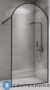 картинка Душевая перегородка ABBER Immer Offen AG64100BN8 100х230