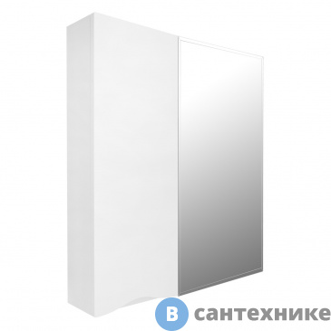 картинка Зеркало-шкаф Loranto Santorini 60 (700*600*140) левый (CS00086967)