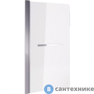 картинка Шторка для ванны Excellent Серия 900 73 см (хром) с полотенцедержателем (KAAC.1609.730.LP)