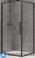 картинка Душевой уголок Black&White S877 Black (1000х1000х1950) без поддона