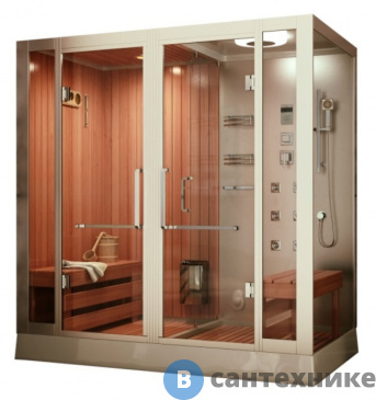 картинка Душевая кабина Frank F-920 L (финская сауна)