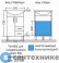 картинка Тумба под раковину СанТа Уют-55 2 ящ. Ум. Уют-55 (201088)