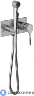 картинка Смеситель Jacob Delafon Elate E25838-CP с гигиеническим душем на два отверстия, хром