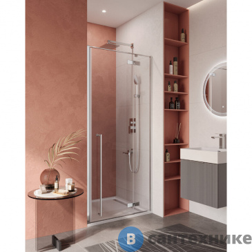 картинка Душевая дверь CEZARES LINER-B-12-100-C-Cr-R без поддона