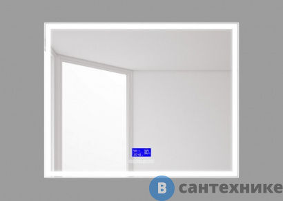 картинка Зеркало BelBagno SPC-GRT-1000-800-LED-TCH-RAD с встроенным светильником, сенсорным выключателем