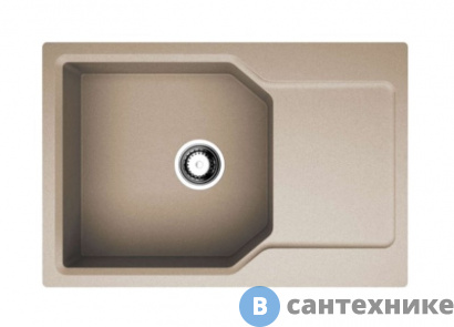 картинка Кухонная мойка OMOIKIRI Yonaka-78-LB-SA бежевый (4993416)