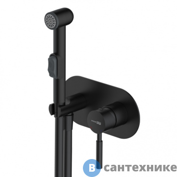 картинка Смеситель WasserKRAFT Gollach 3338 встраиваемый для душа с гигиенической лейкой