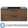 картинка Тумба под раковину Vincea Chiara 2D 1000 подвесная, 2 выкатных ящика soft-close, T.Oak (VMC-2C2100TO)